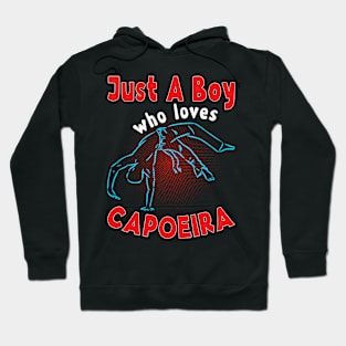 Just A Boy Who Loves Capoeira Hoodie